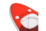 Vidaxl Inflatable Stand Up Paddle Board Set Red 360x81x10 Cm Vidaxl Inflatable Stand Up Paddle Board Set Red 360x81x10 Cm