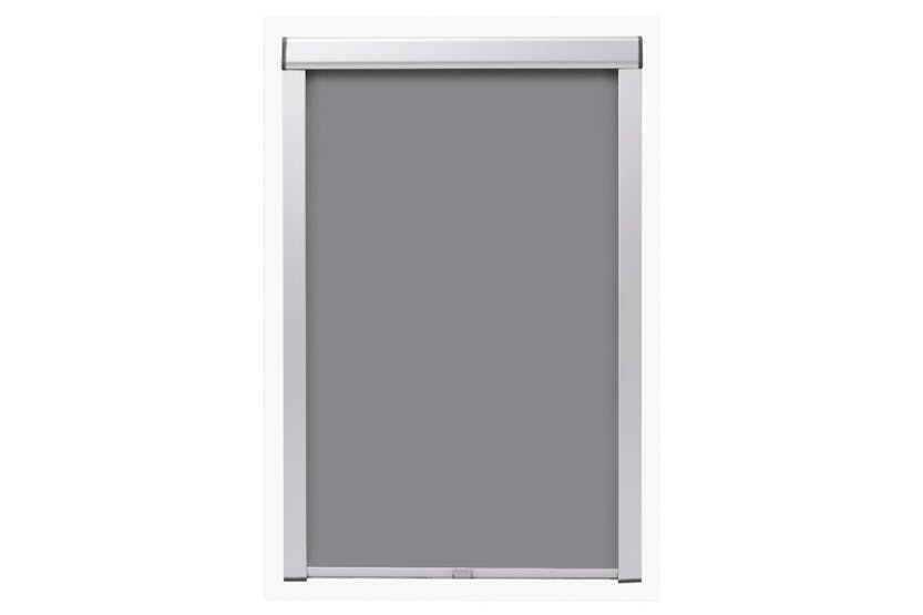 Vidaxl Blackout Roller Blind Grey Sk06 Vidaxl Blackout Roller Blind Grey Sk06