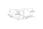 Easy Camp Tent Blazar 300 3-persons Rustic Green Easy Camp Tent Blazar 300 3-persons Rustic Green