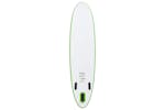 Vidaxl Inflatable Stand Up Paddleboard Set Green And White Vidaxl Inflatable Stand Up Paddleboard Set Green And White