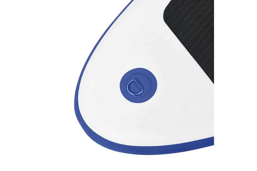 Vidaxl Inflatable Stand Up Paddleboard With Sail Set Blue And White Vidaxl Inflatable Stand Up Paddleboard With Sail Set Blue And White