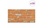 Vidaxl 3d Wall Panels With Light Brown Brick Design 10 Pcs Eps Vidaxl 3d Wall Panels With Light Brown Brick Design 10 Pcs Eps