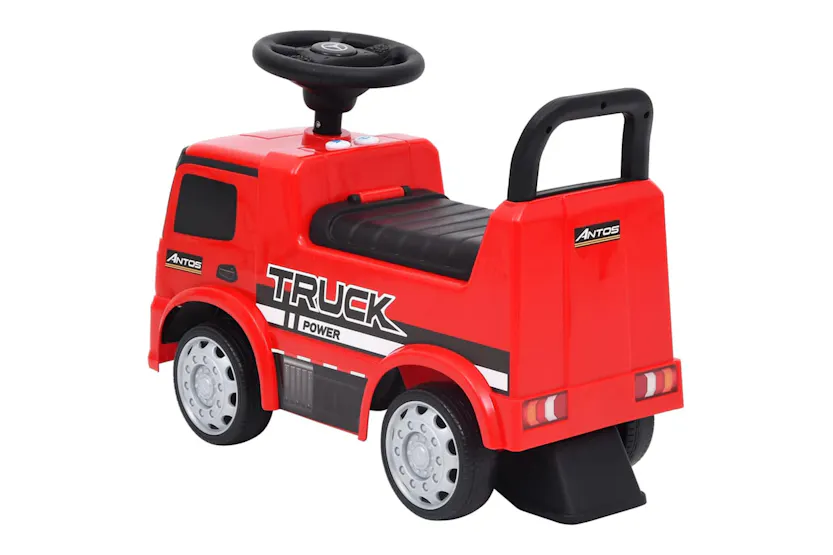 Vidaxl Step Car Mercedes-benz Truck Red Vidaxl Step Car Mercedes-benz Truck Red