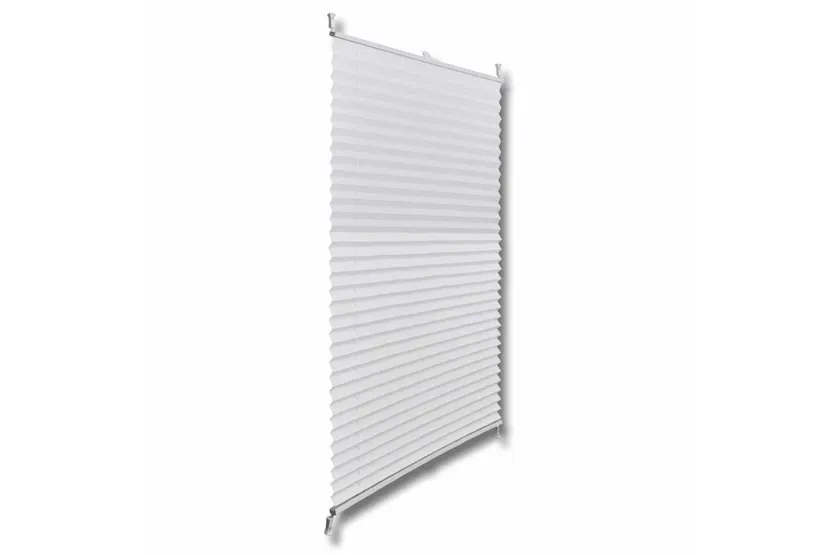 Vidaxl Plisse Blind 60x200cm White Pleated Blind Vidaxl Plisse Blind 60x200cm White Pleated Blind