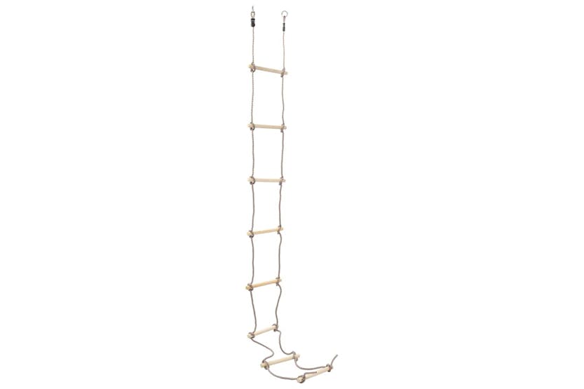 Vidaxl Kids Rope Ladder 290 Cm Wood Vidaxl Kids Rope Ladder 290 Cm Wood
