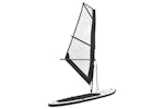 Vidaxl Inflatable Stand Up Paddleboard With Sail Set Black And White Vidaxl Inflatable Stand Up Paddleboard With Sail Set Black And White