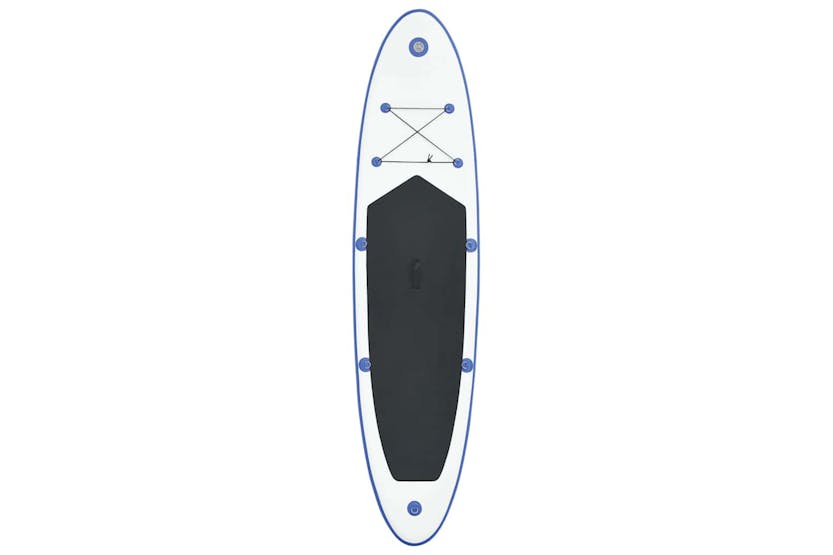 Vidaxl Stand Up Paddle Board Set Sup Surfboard Inflatable Blue And White Vidaxl Stand Up Paddle Board Set Sup Surfboard Inflatable Blue And White
