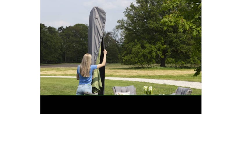 Madison Cover For Standing Parasol 165x25 Cm Grey Madison Cover For Standing Parasol 165x25 Cm Grey