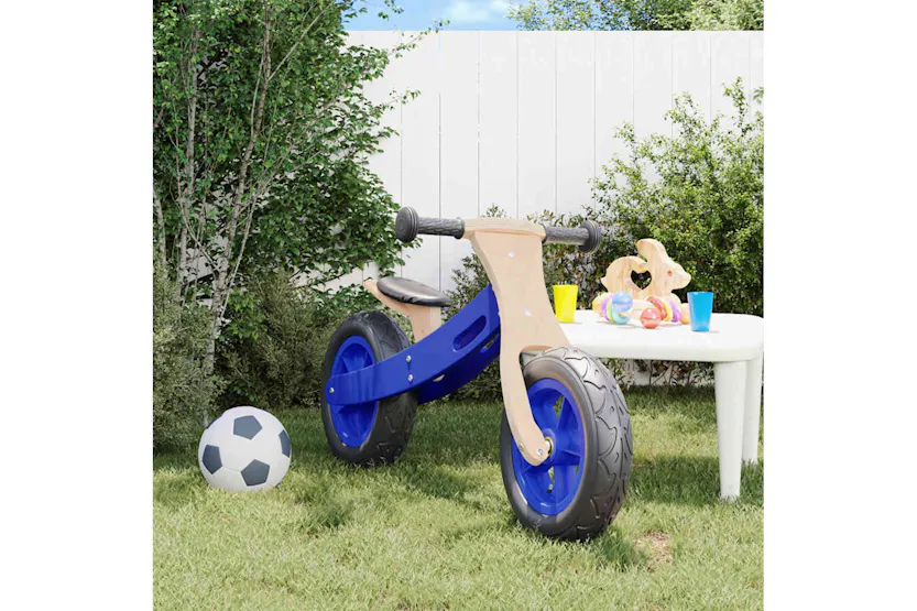 Vidaxl Balance Bike For Children With Air Tyres Blue Vidaxl Balance Bike For Children With Air Tyres Blue