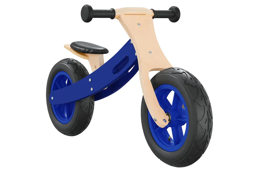 Vidaxl Balance Bike For Children With Air Tyres Blue Vidaxl Balance Bike For Children With Air Tyres Blue