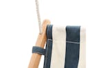 Vidaxl Baby Swing With Safety Belt Cotton Wood Blue Vidaxl Baby Swing With Safety Belt Cotton Wood Blue