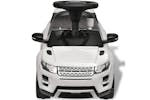 Vidaxl Land Rover 348 Kids Ride-on Car with Music | White Vidaxl Land Rover 348 Kids Ride-on Car with Music | White