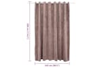 Vidaxl Blackout Curtain With Metal Rings Velvet Antique Pink 290x245 Cm Vidaxl Blackout Curtain With Metal Rings Velvet Antique Pink 290x245 Cm