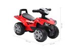 Vidaxl Children's Ride-on Quad Good Year Red Vidaxl Children's Ride-on Quad Good Year Red