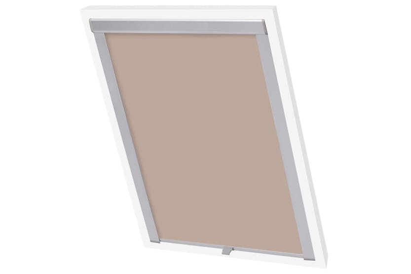 Vidaxl Blackout Roller Blind Beige Mk06 Vidaxl Blackout Roller Blind Beige Mk06