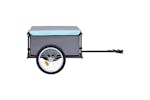 Vidaxl Bike Trailer Black And Blue 65 Kg Vidaxl Bike Trailer Black And Blue 65 Kg