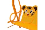 Vidaxl Kids Swing Bench Yellow 115x75x110 Cm Fabric Vidaxl Kids Swing Bench Yellow 115x75x110 Cm Fabric