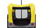 Vidaxl 2-in-1 Pet Bike Trailer & Jogging Stroller Yellow And Grey Vidaxl 2-in-1 Pet Bike Trailer & Jogging Stroller Yellow And Grey