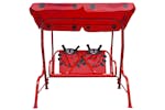 Vidaxl Kids Swing Seat Red Vidaxl Kids Swing Seat Red