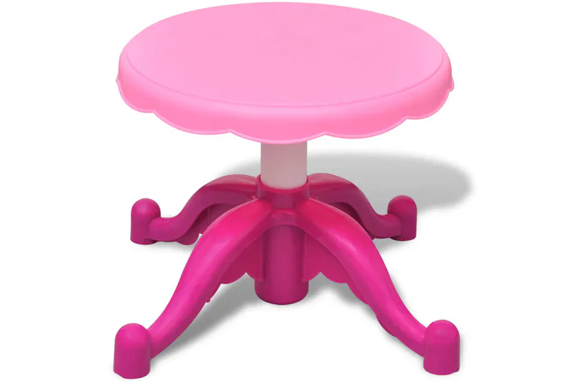 Vidaxl 3-mirror Kids' Playroom Standing Toy Vanity Table With Light/sound Vidaxl 3-mirror Kids' Playroom Standing Toy Vanity Table With Light/sound