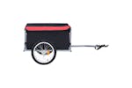 Vidaxl Bike Trailer Black And Red 65 Kg Vidaxl Bike Trailer Black And Red 65 Kg