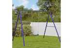 Vidaxl Outdoor Swing Seat For Kids Single With Adjustable Rope Green Vidaxl Outdoor Swing Seat For Kids Single With Adjustable Rope Green