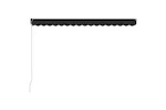 Vidaxl Manual Retractable Awning 400x300 Cm Anthracite Vidaxl Manual Retractable Awning 400x300 Cm Anthracite