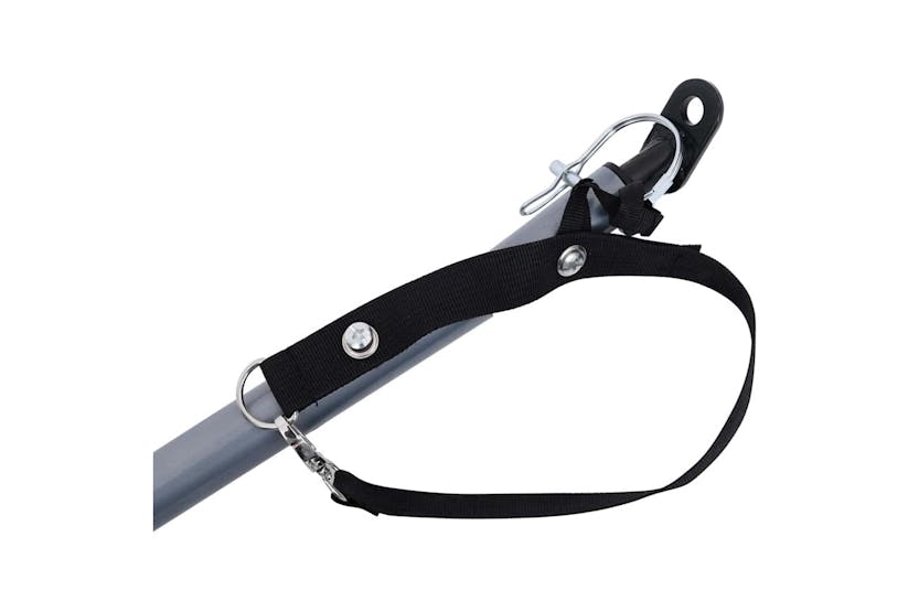 Vidaxl Bike Trailer Black And Blue 65 Kg Vidaxl Bike Trailer Black And Blue 65 Kg