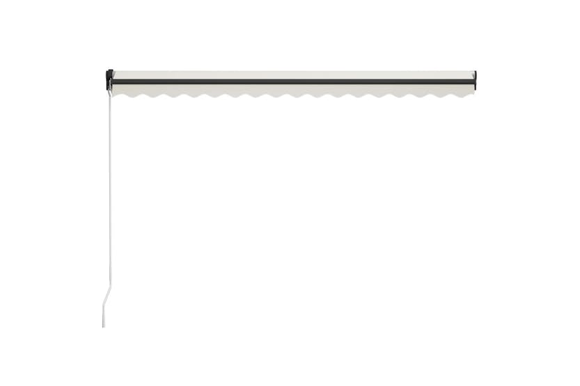 Vidaxl Manual Retractable Awning 400x300 Cm Cream Vidaxl Manual Retractable Awning 400x300 Cm Cream