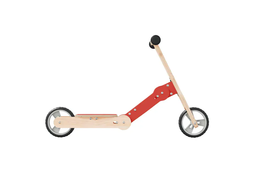 Vidaxl Kids Scooter 2-in-1 Red Vidaxl Kids Scooter 2-in-1 Red