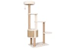 Vidaxl Cat Tree With Luxury Cushions And Scratching Post 148cm Seagrass Vidaxl Cat Tree With Luxury Cushions And Scratching Post 148cm Seagrass