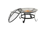 Vidaxl 2-in-1 Fire Pit And Bbq With Poker 56x56x49 Cm Stainless Steel Vidaxl 2-in-1 Fire Pit And Bbq With Poker 56x56x49 Cm Stainless Steel