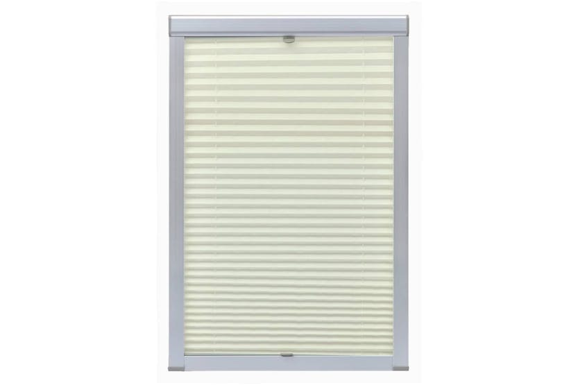 Vidaxl Pleated Blinds Cream P08/408 Vidaxl Pleated Blinds Cream P08/408