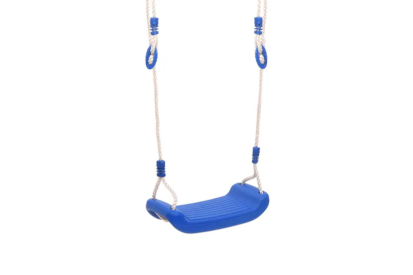 Vidaxl Swing Seats With Ropes 2 Pcs Blue 37x15 Cm Polyethene Vidaxl Swing Seats With Ropes 2 Pcs Blue 37x15 Cm Polyethene