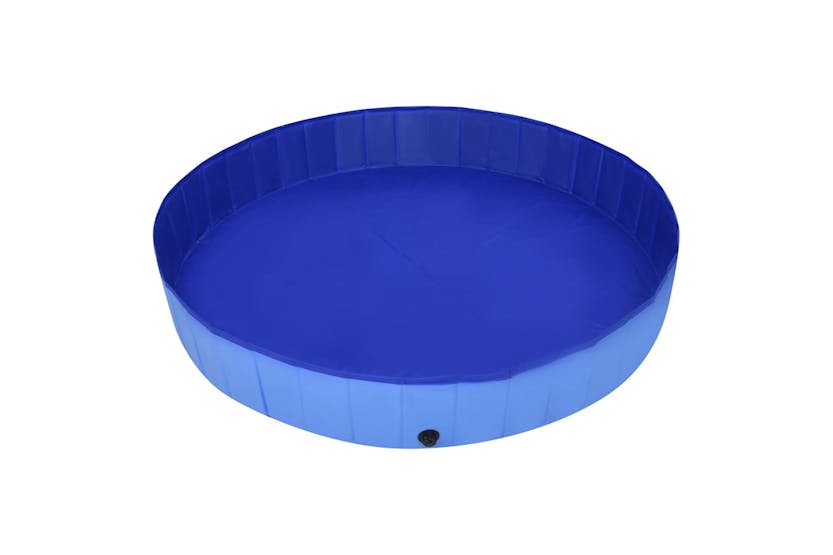 Vidaxl Foldable Dog Swimming Pool Blue 300x40 Cm Pvc Vidaxl Foldable Dog Swimming Pool Blue 300x40 Cm Pvc