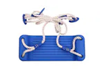 Vidaxl Swing Seats With Ropes 2 Pcs Blue 37x15 Cm Polyethene Vidaxl Swing Seats With Ropes 2 Pcs Blue 37x15 Cm Polyethene