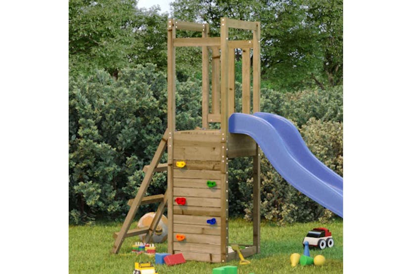 Vidaxl Outdoor Playset 53x46.5x169 Cm Impregnated Wood Pine Vidaxl Outdoor Playset 53x46.5x169 Cm Impregnated Wood Pine