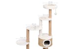 Vidaxl Cat Tree With Luxury Cushions And Scratching Post 148cm Seagrass Vidaxl Cat Tree With Luxury Cushions And Scratching Post 148cm Seagrass