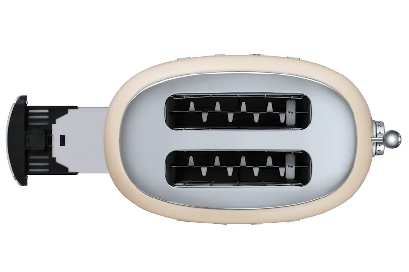 Smeg 50's Retro Style Aesthetic 2 Slice Toaster | TSF01CRUK | Cream Smeg 50's Retro Style Aesthetic 2 Slice Toaster | TSF01CRUK | Cream