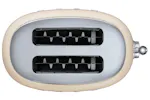 Smeg 50's Retro Style Aesthetic 2 Slice Toaster | TSF01CRUK | Cream Smeg 50's Retro Style Aesthetic 2 Slice Toaster | TSF01CRUK | Cream