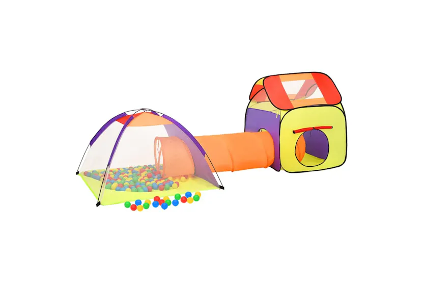 Vidaxl Children Play Tent Multicolour 338x123x111 Cm Vidaxl Children Play Tent Multicolour 338x123x111 Cm