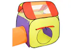 Vidaxl Children Play Tent Multicolour 338x123x111 Cm Vidaxl Children Play Tent Multicolour 338x123x111 Cm