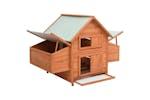 Vidaxl Chicken Coop 150x96x110 Cm Solid Firwood Vidaxl Chicken Coop 150x96x110 Cm Solid Firwood