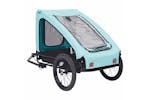 Vidaxl Pet Bike Trailer Blue And Black Vidaxl Pet Bike Trailer Blue And Black