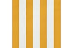 Vidaxl Retractable Awning 350x150 Cm Yellow And White Vidaxl Retractable Awning 350x150 Cm Yellow And White