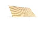 Vidaxl Retractable Awning 300x150 Cm Yellow And White Vidaxl Retractable Awning 300x150 Cm Yellow And White