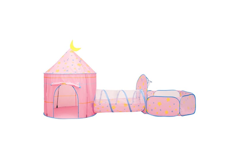 Vidaxl Children Play Tent Pink 301x120x128 Cm Vidaxl Children Play Tent Pink 301x120x128 Cm