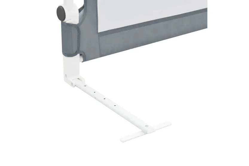 Vidaxl Toddler Safety Bed Rail Grey 180x42 Cm Polyester Vidaxl Toddler Safety Bed Rail Grey 180x42 Cm Polyester