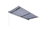 Vidaxl Manual Retractable Awning 600x300 Cm Blue And White Vidaxl Manual Retractable Awning 600x300 Cm Blue And White