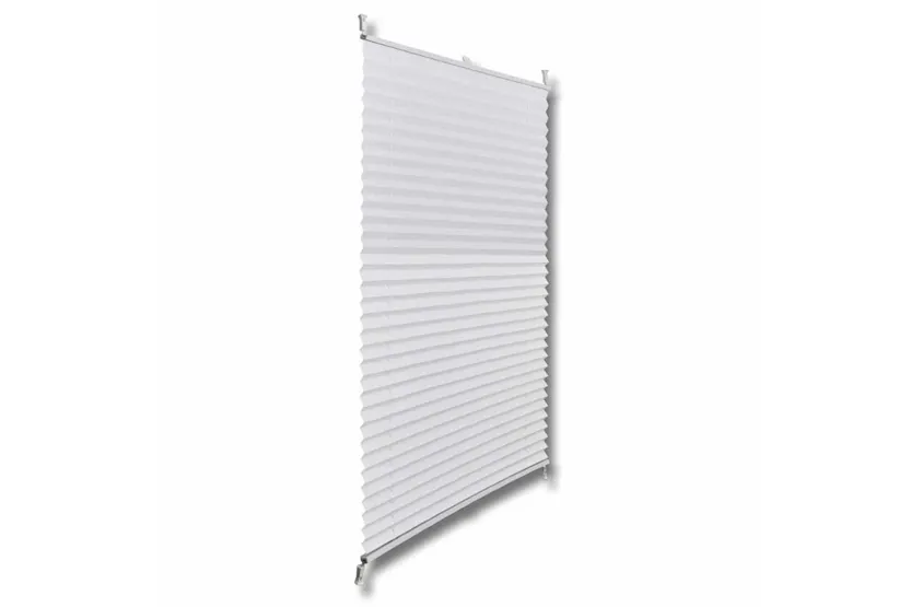 Vidaxl Plisse Blind 50x100cm White Pleated Blind Vidaxl Plisse Blind 50x100cm White Pleated Blind
